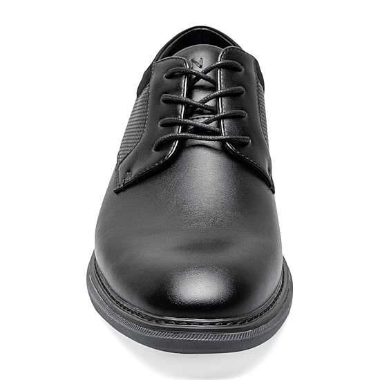 Nunn Bush Chase Plain Toe Mens Round Closed Toe Oxford Shoes Wide Width
