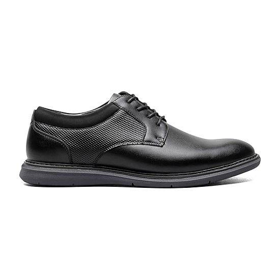 Nunn Bush Chase Plain Toe Mens Round Closed Toe Oxford Shoes Wide Width