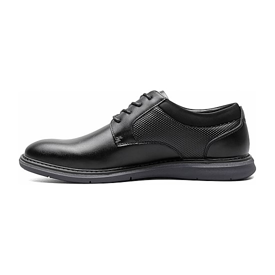 Nunn Bush Chase Plain Toe Mens Round Closed Toe Oxford Shoes Wide Width