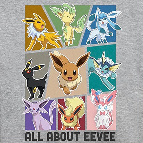 Mens Long Sleeve Pokemon Sweatshirt