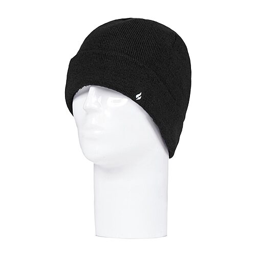 Heat Holders Mens Beanie In Black