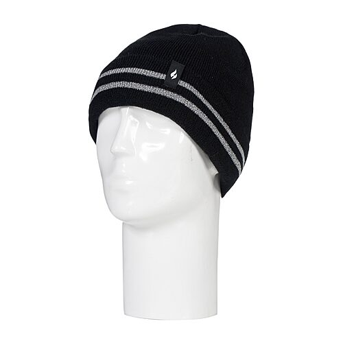 Heat Holders Mens Beanie In Black