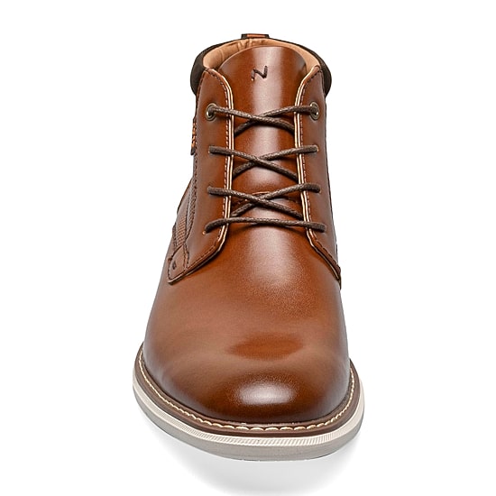 Nunn Bush Mens Chase Plain Toe Flat Heel Chukka Boots