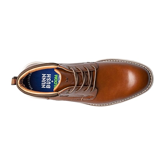 Nunn Bush Mens Chase Plain Toe Flat Heel Chukka Boots