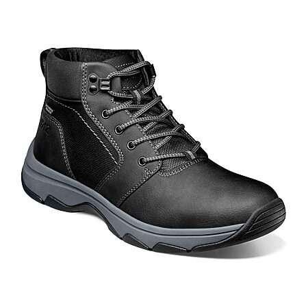 Nunn Bush Mens 1912 Flat Heel Lace Up Boots, Color: Black - JCPenney