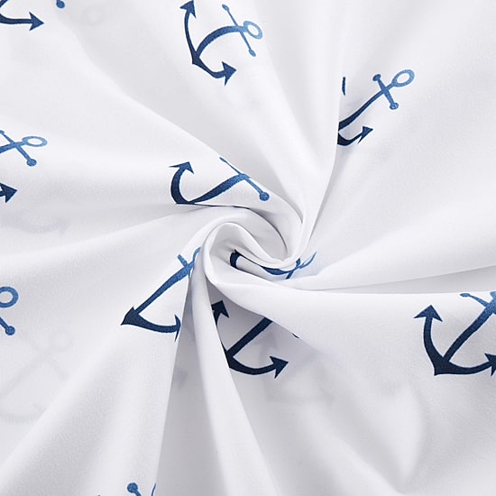 Sweet Home Collection™ Ship Anchor Microfiber Wrinkle Resistant Kids Sheet Set