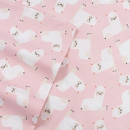 Sweet Home Collection™ Llamas Microfiber Wrinkle Resistant Kids Sheet Set