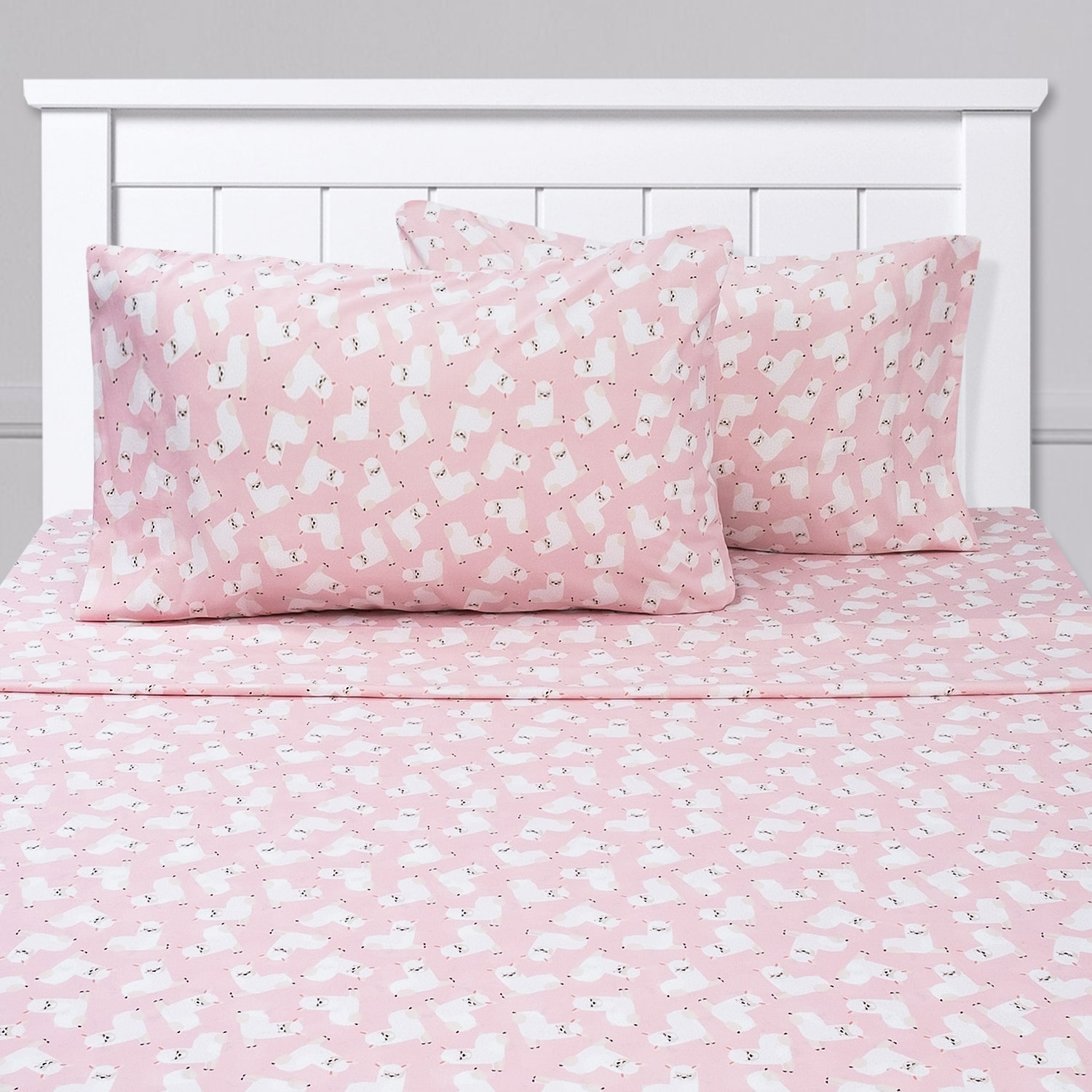 Sweet Home Collection™ Llamas Microfiber Wrinkle Resistant Kids Sheet Set