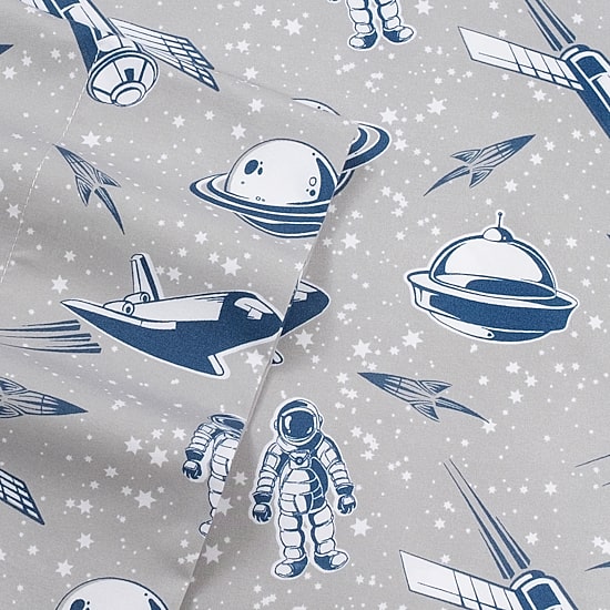 Sweet Home Collection™ Space Microfiber Wrinkle Resistant Kids Sheet Set