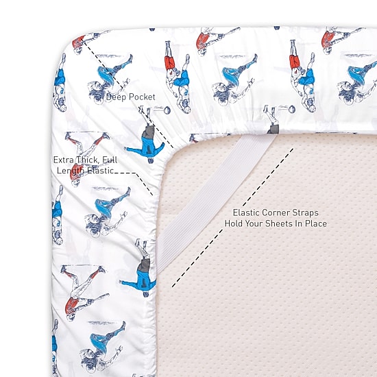 Sweet Home Collection™ Sports Microfiber Wrinkle Resistant Kids Sheet Set