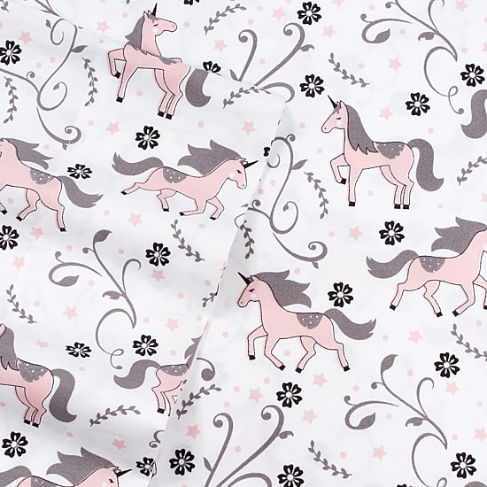 Sweet Home Collection™ Unicorns Microfiber Wrinkle Resistant Kids Sheet Set
