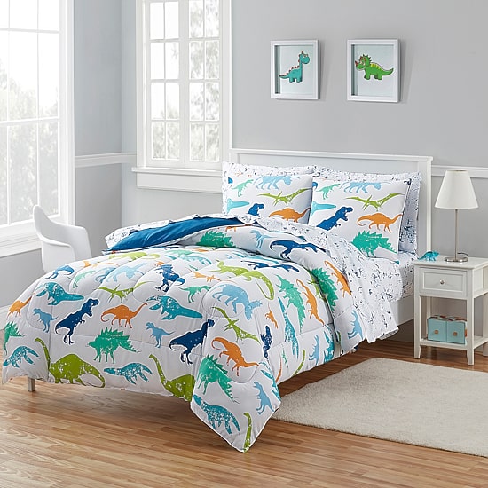  Sweet Home Collection™ Dinosaurs Lightweight Down Alternative Kids Comforter Set