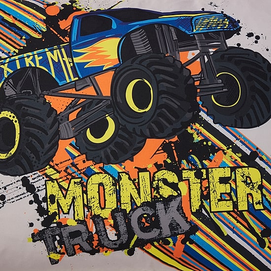 Sweet Home Collection™ Monster Truck Printed Kids Bedding Set Includes Sheet Set