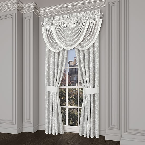 Queen Street Branson Rod Pocket Light-Filtering Set of 2 Curtain Panel