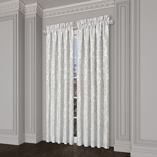 Queen Street Branson Rod Pocket Light-Filtering Set of 2 Curtain Panel