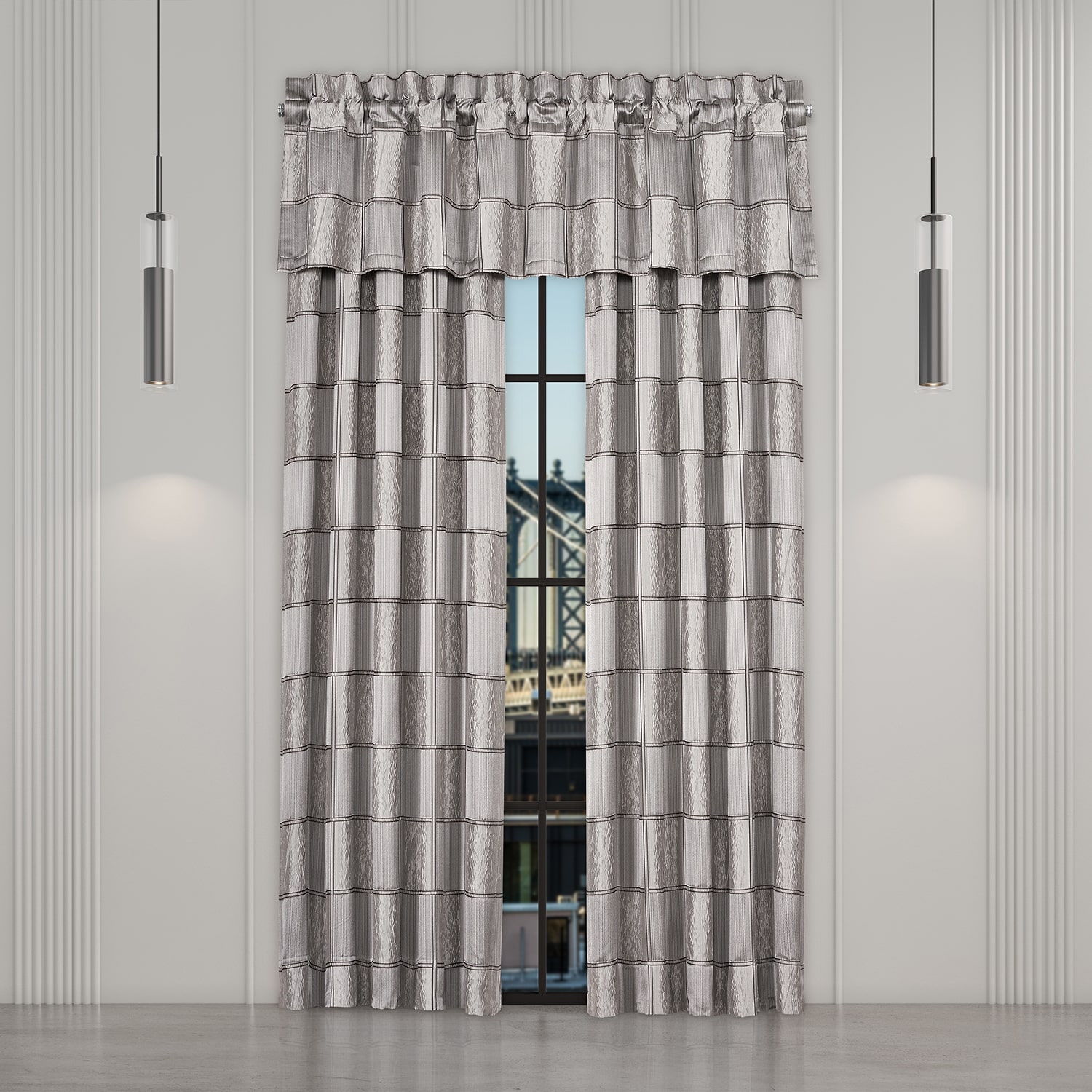 Queen Street Benton Rod Pocket Tailored Valance