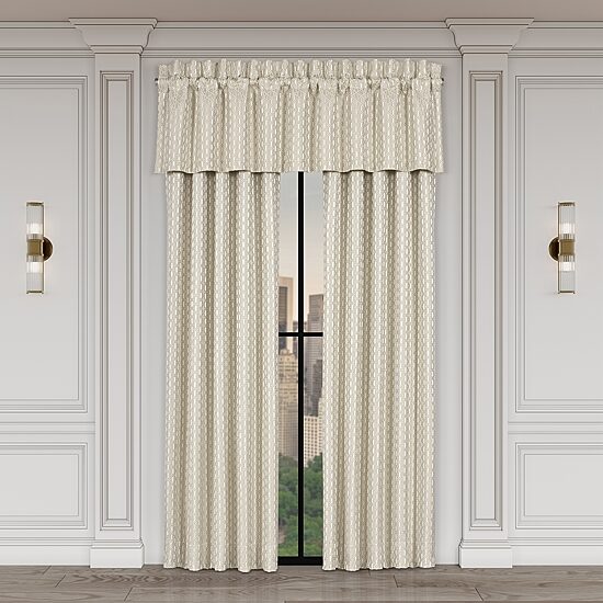 Queen Street Melbourne Rod Pocket Waterfall Valance