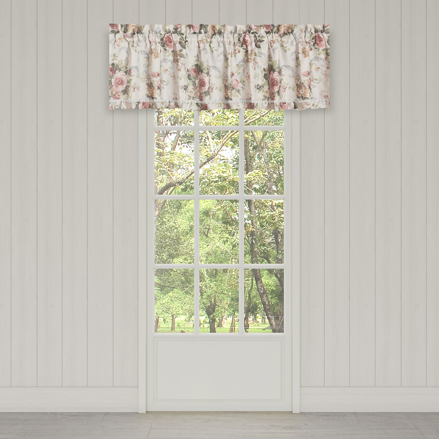 Royal Court Chablis Rod Pocket Tailored Valance