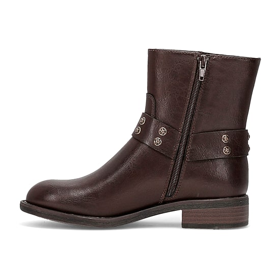 Frye and Co. Womens Conley Stacked Heel Booties