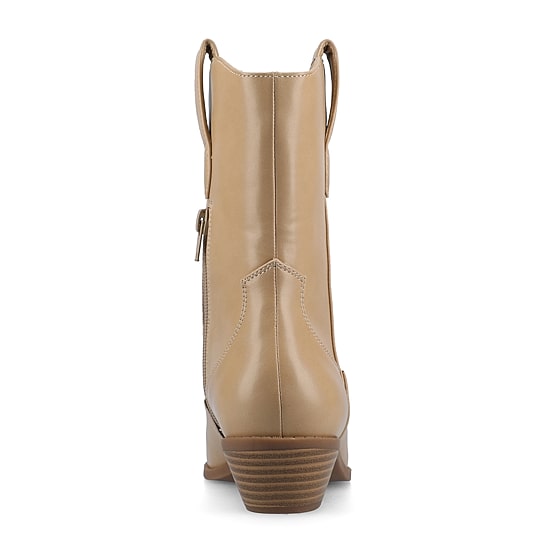 Journee Collection Womens Fritzie Block Heel Booties