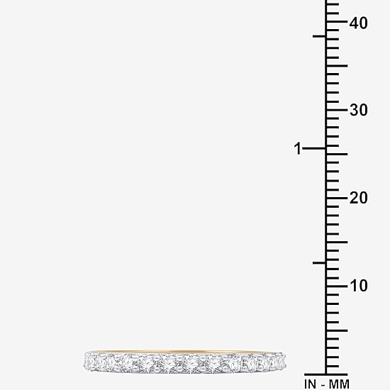 (H-I, I1) Womens 1 CT. T.W. Lab Grown White Diamond 14K Gold Over Silver Bridal Set