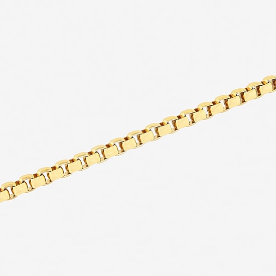 Mens Stainless Steel Solid 8 1/2 Inch Link Bracelet