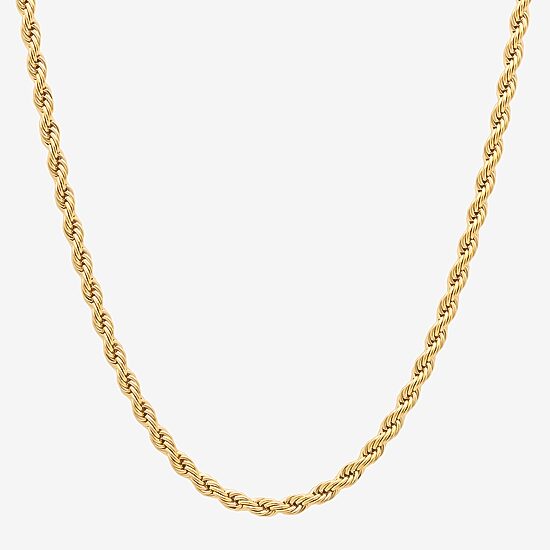Mens Stainless Steel 20 Inch Strand Necklace