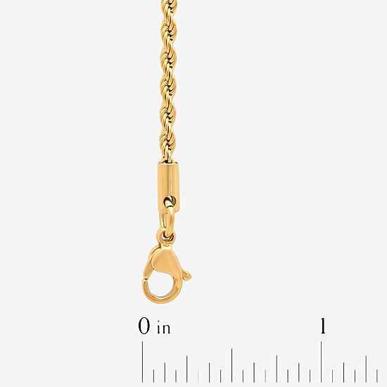 Mens Stainless Steel 20 Inch Strand Necklace