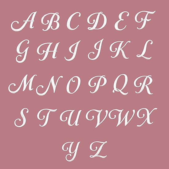 Linum Home Textiles Denzi Monogram Towel Collection 3-pc. Bath Towel Set