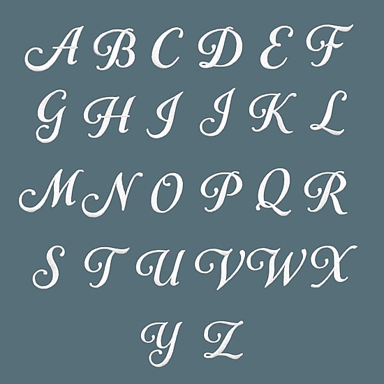 Linum Home Textiles Denzi Monogram Towel Collection 2-pc. Bath Towel