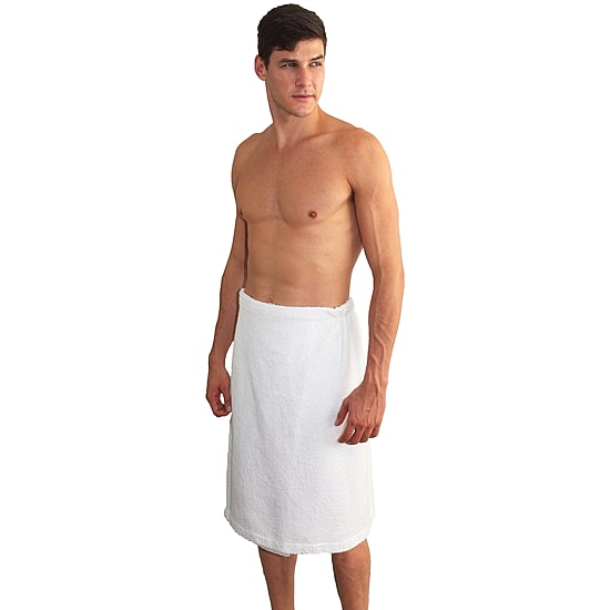 Linum Home Textiles Mens Quick Dry Bath Wrap