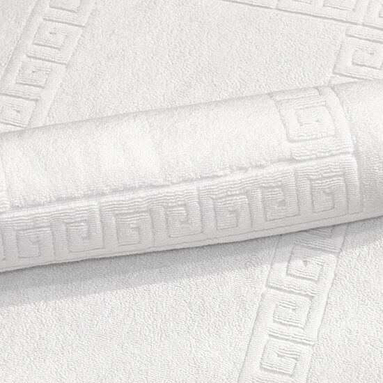 Linum Home Textiles Greek Key 2-pc 20x32 Tubmat