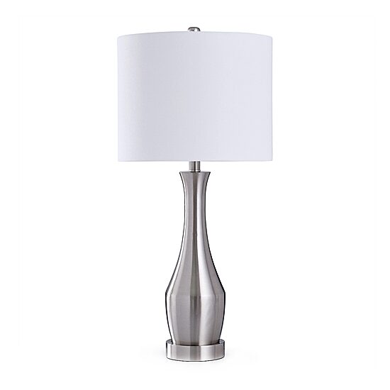 Stylecraft Brushed Steel Table Lamp