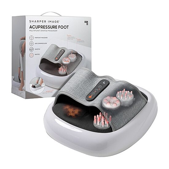 Sharper Image Acupoint Foot Multipoint Acupressure Massager
