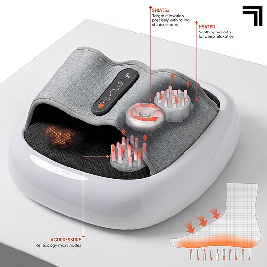 Sharper Image Acupoint Foot Multipoint Acupressure Massager