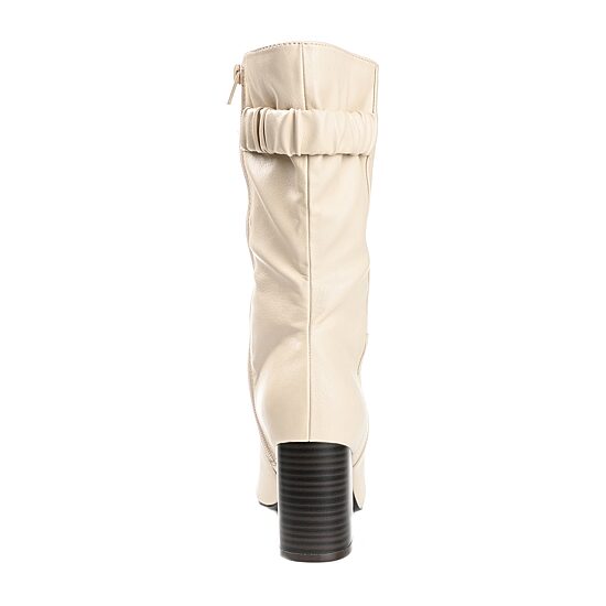 Journee Collection Womens Jc Wilo Stacked Heel Riding Boots