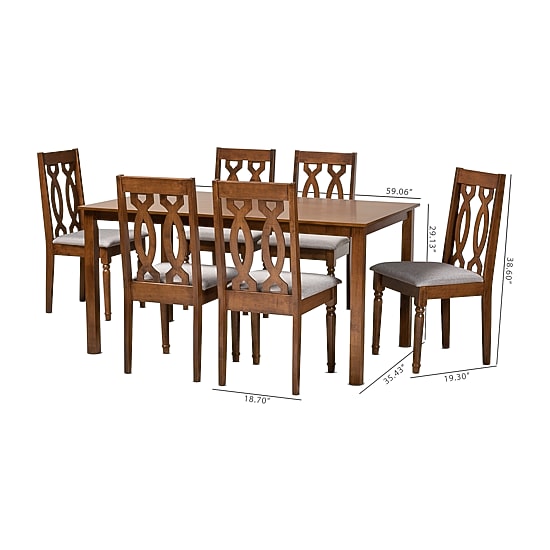 Cherese Dining Room Collection 7-pc. Rectangular Dining Set
