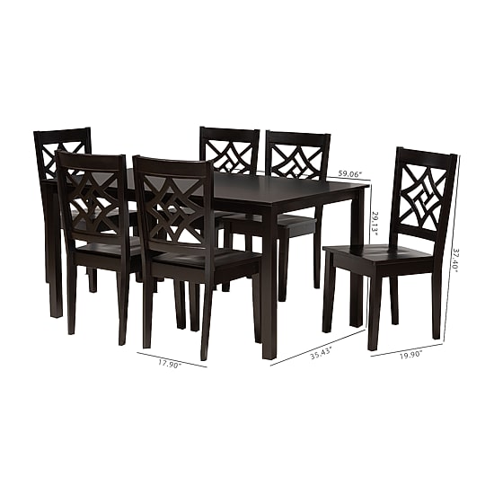 Nicolette Dining Room Collection 7-pc. Rectangular Dining Set