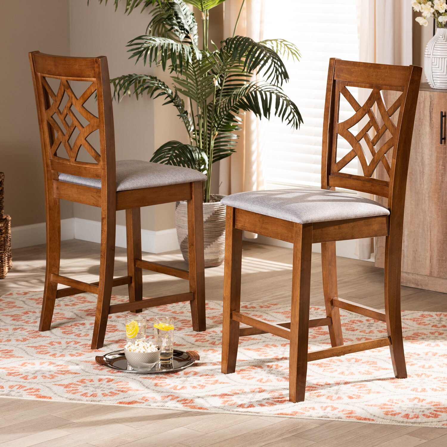 Nicolette Kitchen Collection 2-pc. Counter Height Bar Stool