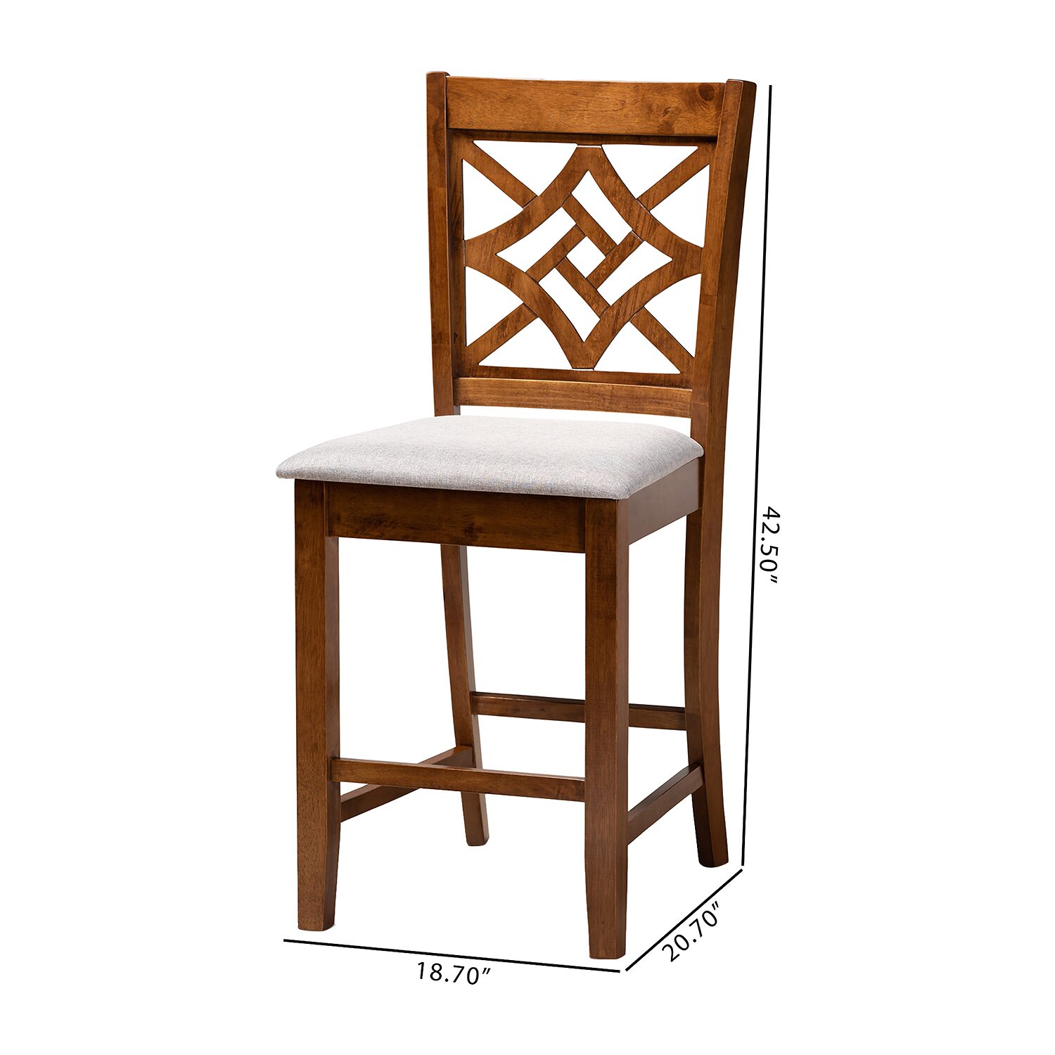 Nicolette Kitchen Collection 2-pc. Counter Height Bar Stool