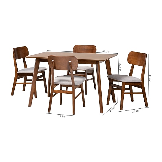 Euclid Dining Room Collection 5-pc. Rectangular Dining Set