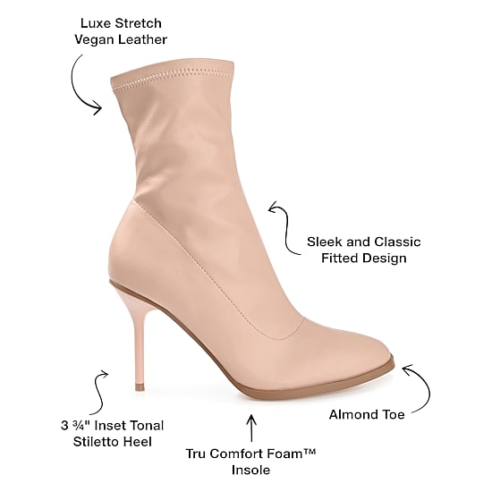 Journee Collection Womens Gizzel Stiletto Heel Booties