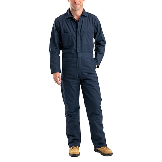 Berne Exhaust Unlined Mens Big and Tall Long Sleeve Workwear Coverall