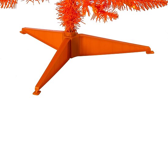 Kurt Adler 3 Foot Pre-Lit Slim Orange Tree