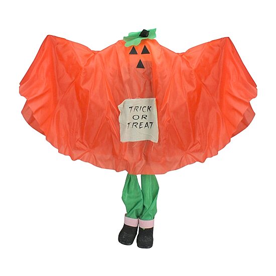 Set of 3 Ghost  Pumpkin and Bat Standing Halloween Kid Figures 36in