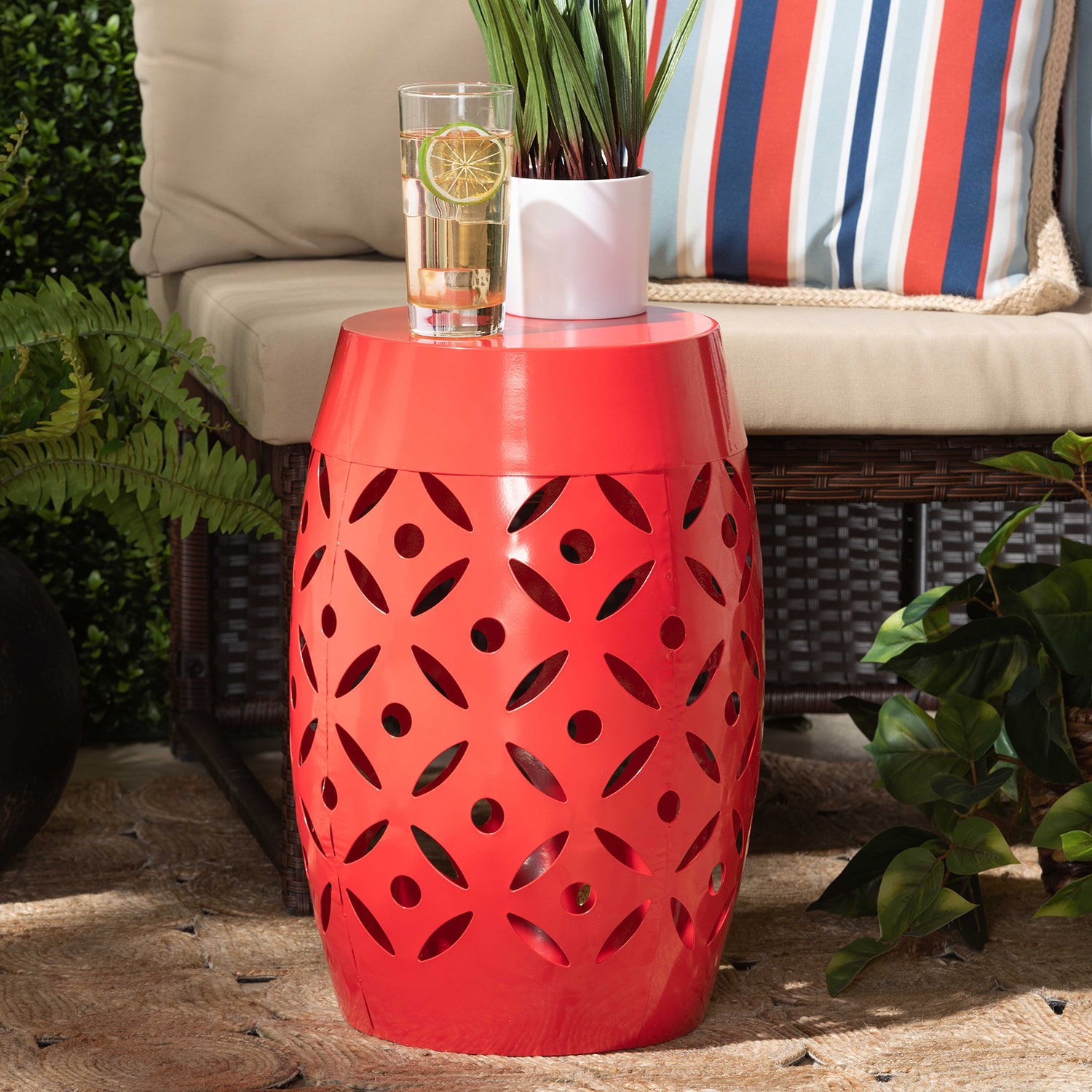 Hallie Metal Side Table
