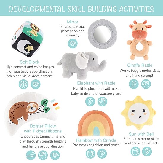 The Peanutshell Safari Baby Activity Center