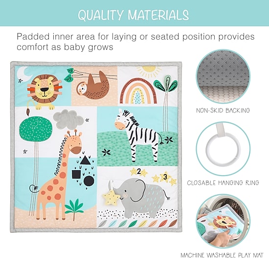 The Peanutshell Safari Baby Activity Center