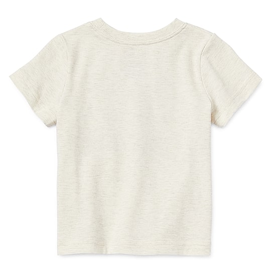 Okie Dokie Baby Boys Crew Neck Short Sleeve Regular Fit Graphic T-Shirt