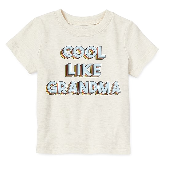 Okie Dokie Baby Boys Crew Neck Short Sleeve Regular Fit Graphic T-Shirt
